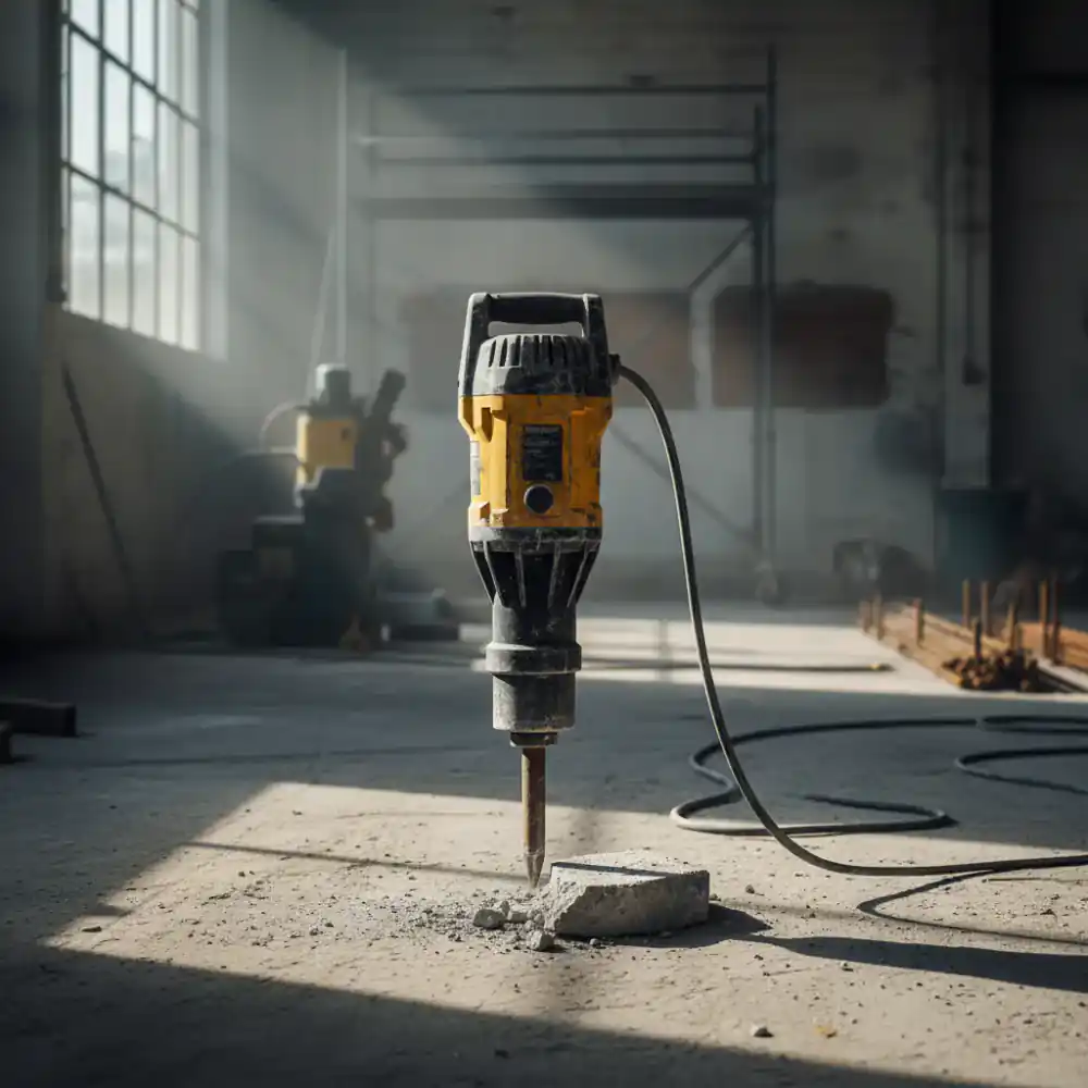 Electric breaker hammer