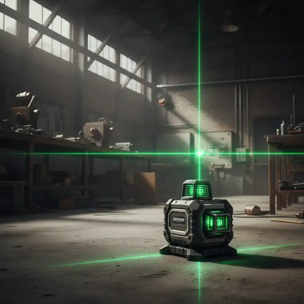 360 Degree Auto-Leveling Laser