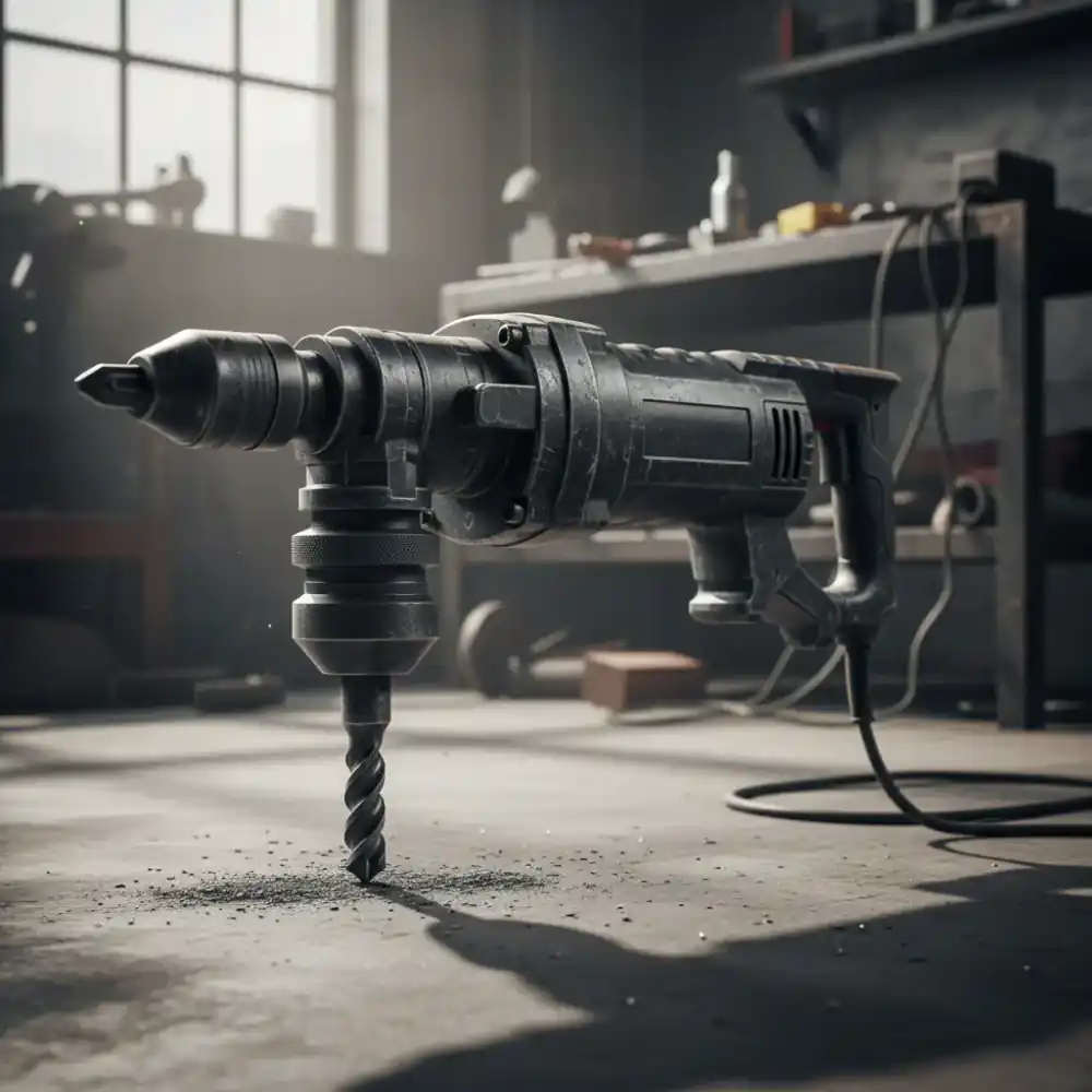 Heavy duty rotary hammer