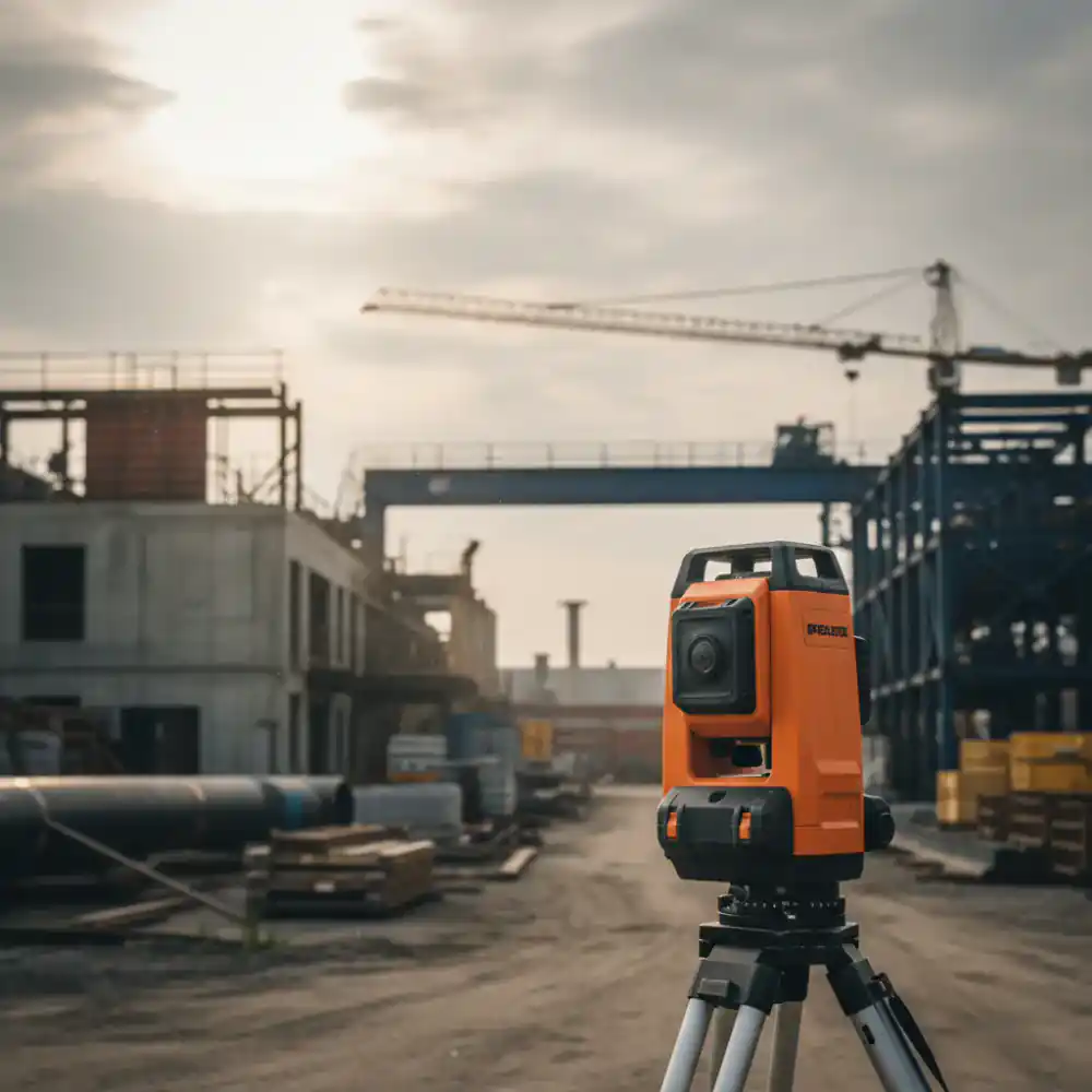 Exterior rotary laser level